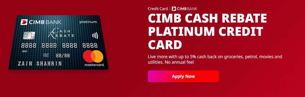 IMB Cash Rebate Platinum MasterCard
